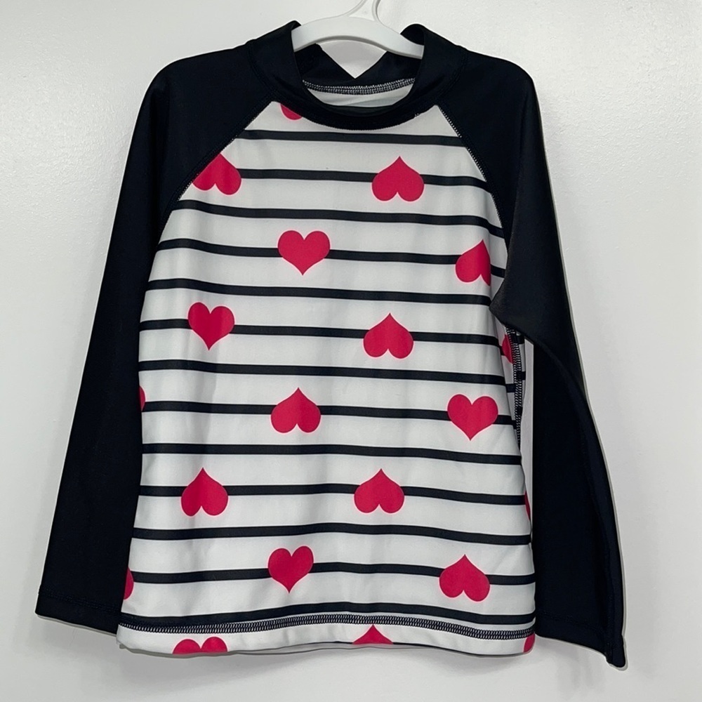 TODDLER HEART RASHGUARD - Picture 3 of 10